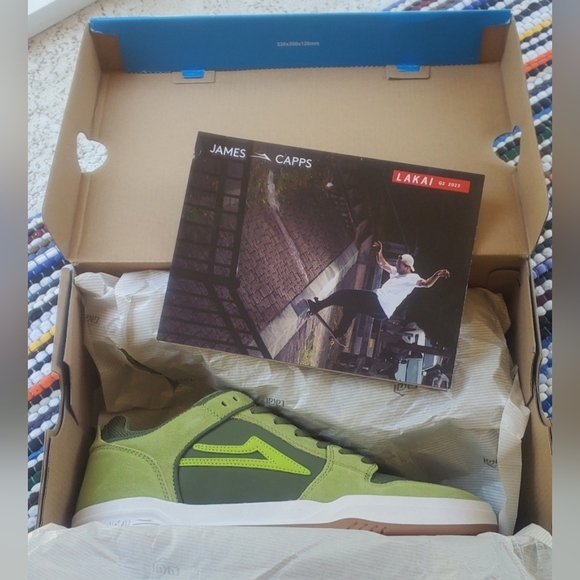 Lakai Telford XLK Low Skate, New In Original Box! Mens 9.5 - Picture 9 of 10